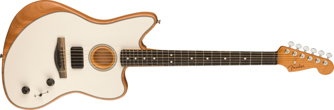 Fender Acoustasonic Jazzmaster Arctic White 2