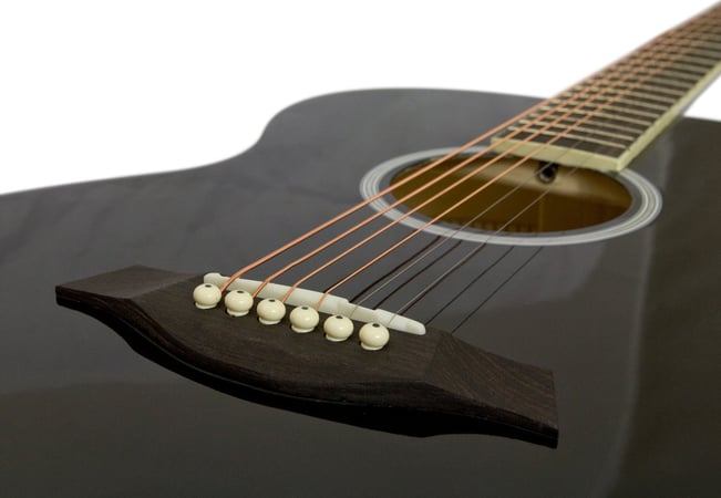 Tiger ACG2 Acoustic Guitar Pack Black 2