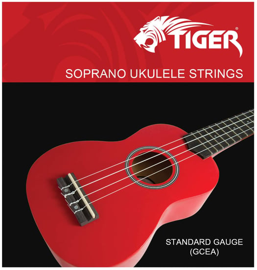 Tiger UAC14, Soprano Ukulele Strings, Standard Gauge