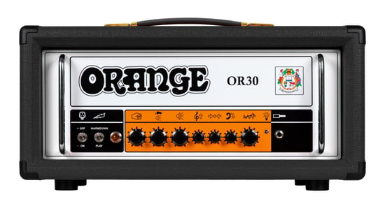 Orange OR30 30w Valve Amp Head, Black