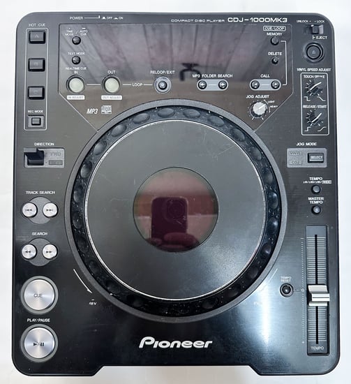 Pioneer DJ CDJ-1000MK2 Digital CD Deck, Second-Hand