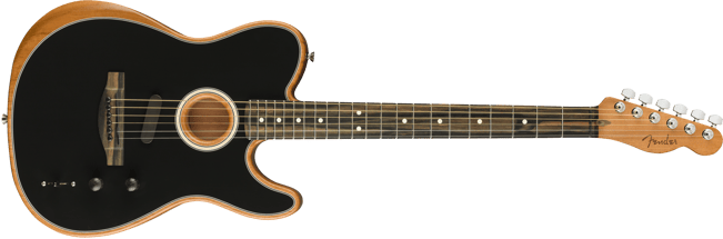 Fender Acoustasonic Telecaster Black 2
