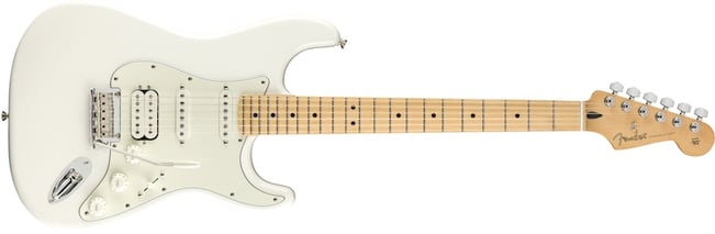 Player Stratocaster HSS Polar White Maple