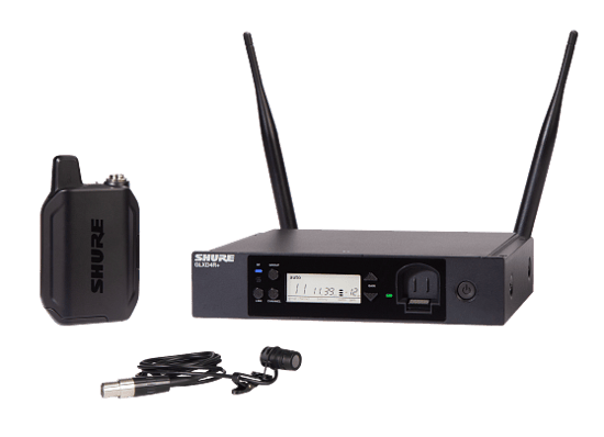 Shure GLXD14R+ WL185 Lavalier Wireless Rack System