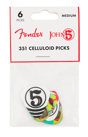 Fender John 5 351 Celluloid Picks (6)