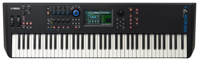 Yamaha MODX7+ Synthesizer Keyboard Front