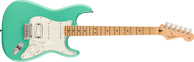 Fender Player Stratocaster HSS, Sea Foam Green