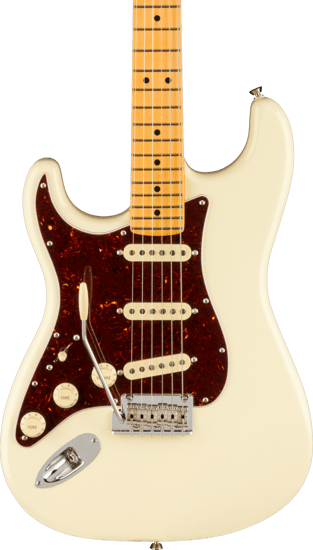 Fender American Professional II Stratocaster, Maple Fingerboard, Olympic White, Left Handed