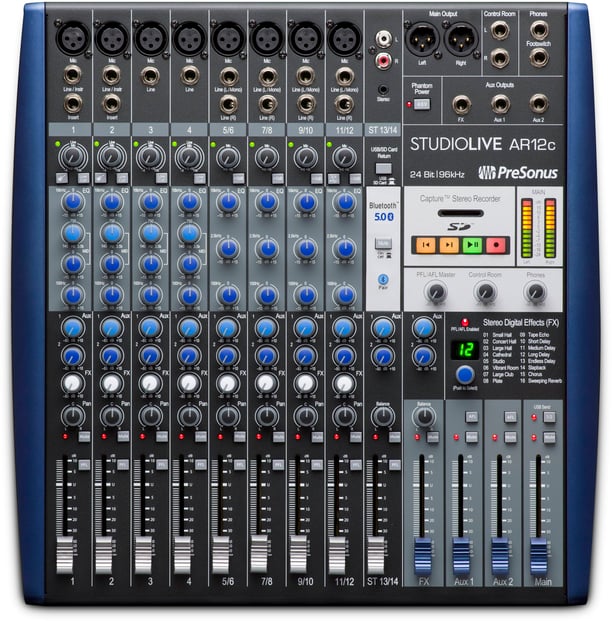 Presonus StudioLive AR12c Hybrid Mixer