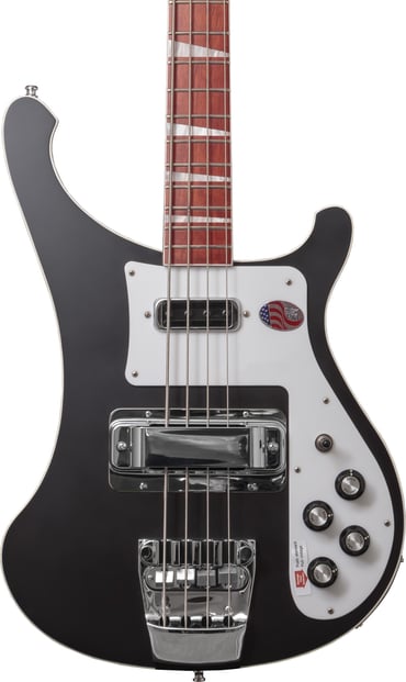 Rickenbacker 4003 Bass Matte Black - Close-up
