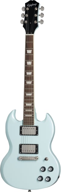 Epiphone Power Players SG, Ice Blue Front