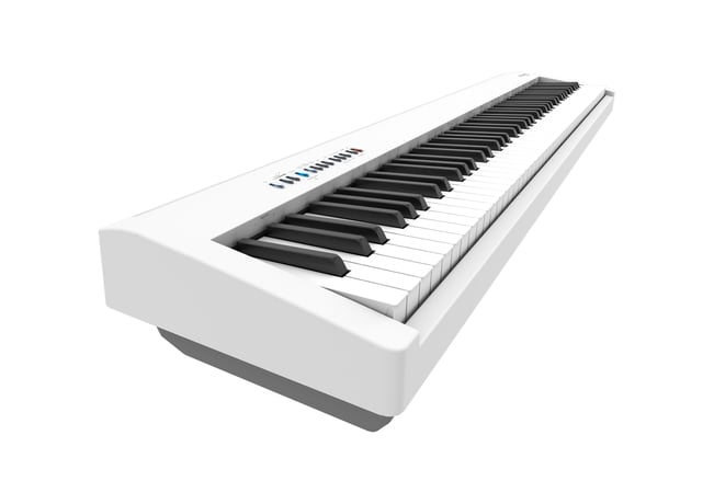 Roland FP-30X Digital Piano White Angle