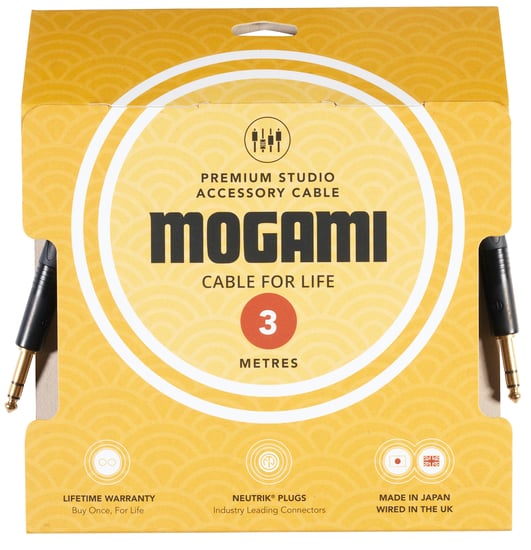 Mogami 2534 Premium TRS Jack Cable, 3m