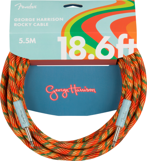 Fender George Harrison Rocky Instrument Cable, 5.6m/18.6ft