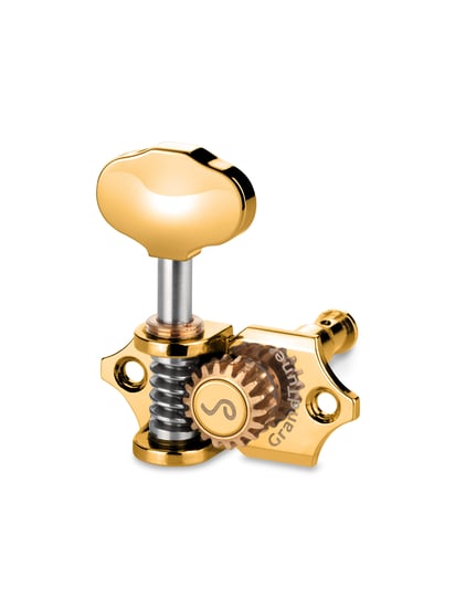 Schaller 10510523 GrandTune Machine Head, Gold