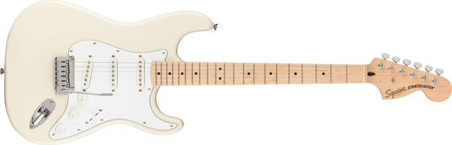 Squier Affinity Series Strat Olympic White
