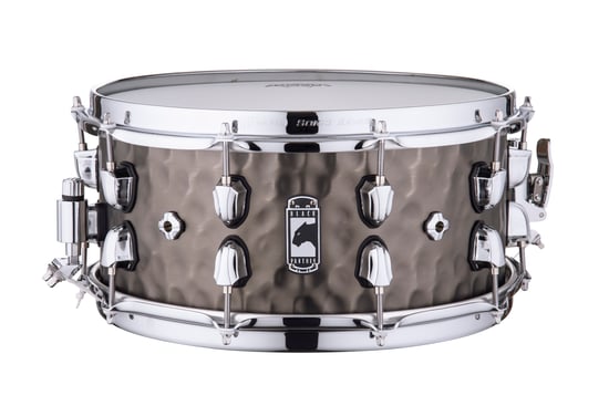 Mapex Black Panther Persuader Hammered Brass Snare, 14x6.5in