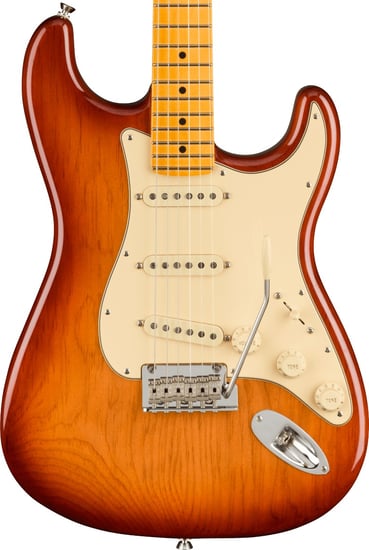 Fender American Professional II Stratocaster, Maple Fingerboard, Sienna Sunburst