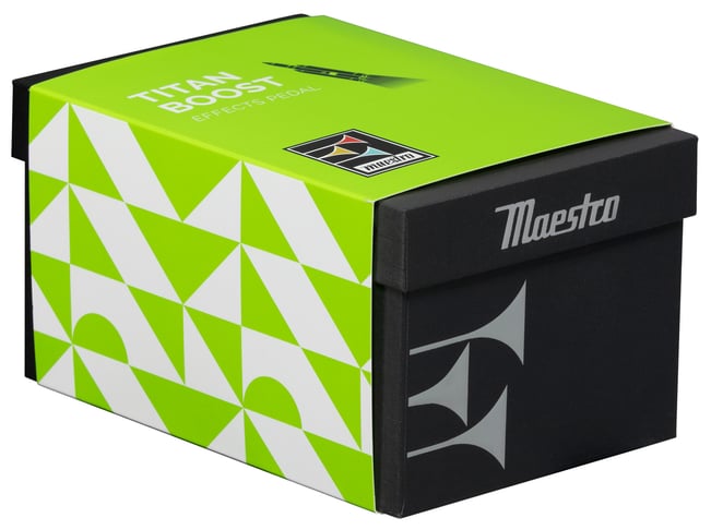 Maestro Titan Boost Pedal Box Side