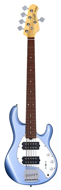 Sterling by Music Man RAY5HH Bass, Blue Metallic
