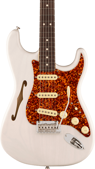 Fender Limited Edition American Professional II Stratocaster Thinline, White Blonde