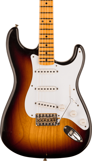 Fender Custom Shop Limited 70th Anniversary 1954 Stratocaster Journeyman Relic, 2-Colour Sunburst