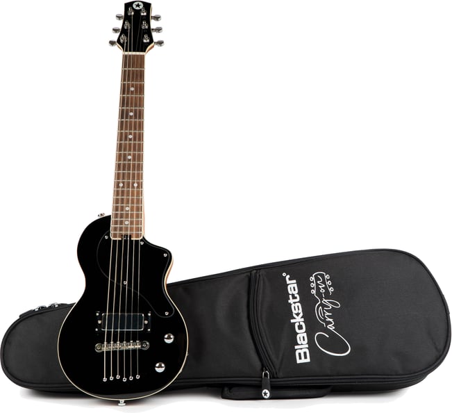 Carry-On Travel Guitar, Black - Package