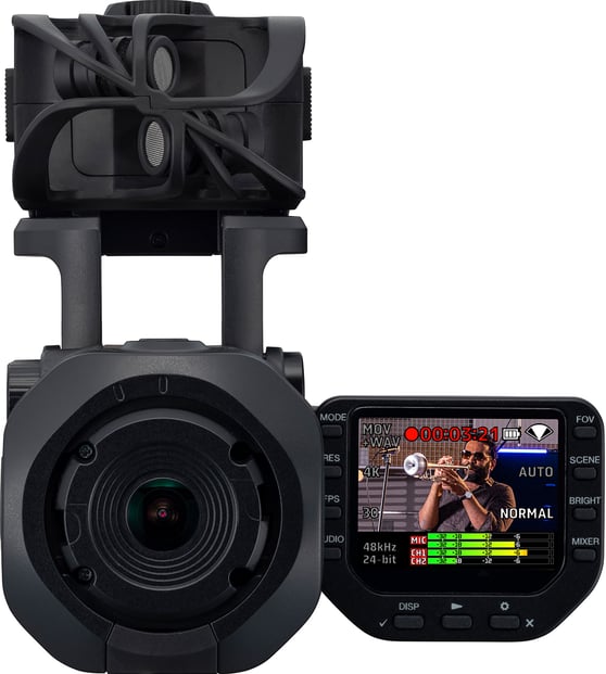 Zoom Q8n 4K Handy Video Recorder Front 1
