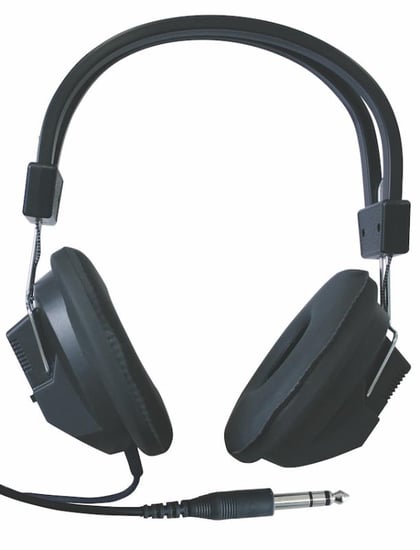 SoundLAB A073B Stereo Headphones, 6.35mm