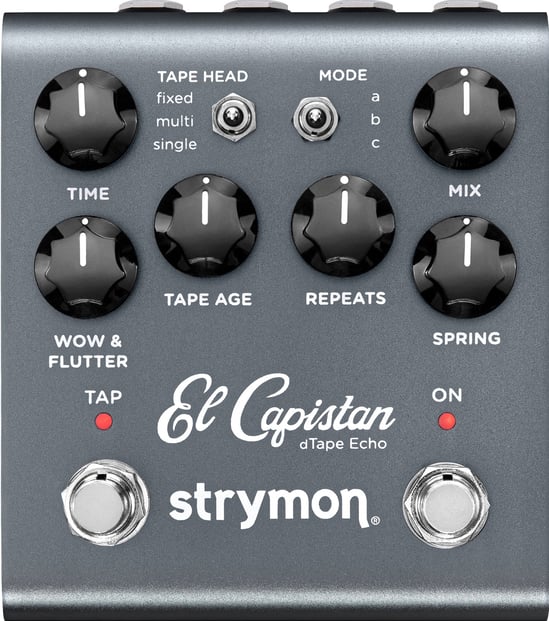 Strymon El Capistan dTape Echo Pedal V2 Front