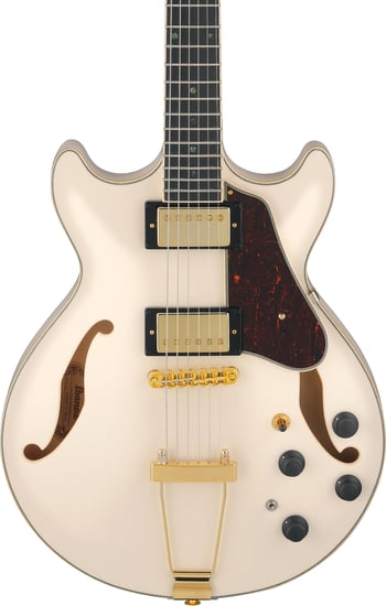 Ibanez AMH90-IV Artcore Expressionist, Ivory