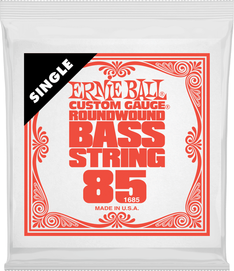Ernie Ball 1685 Nickel Wound Bass Single String, 85