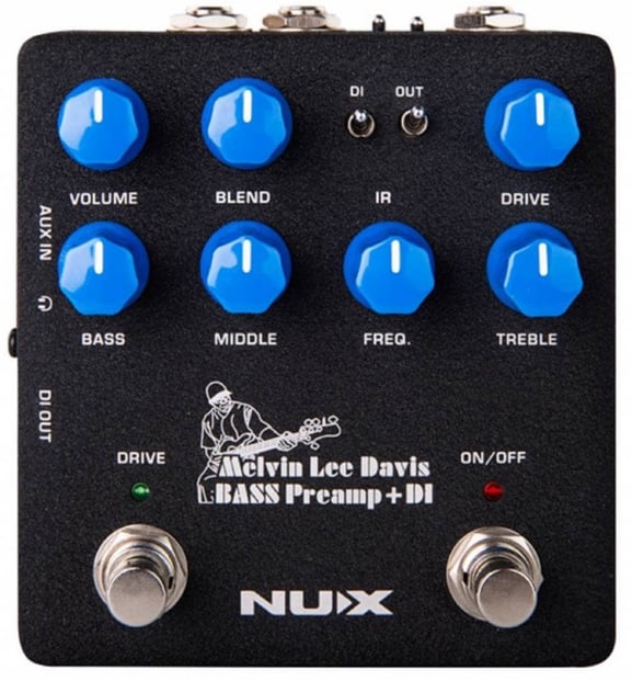 NUX MLD Bass Preamp + DI Pedal