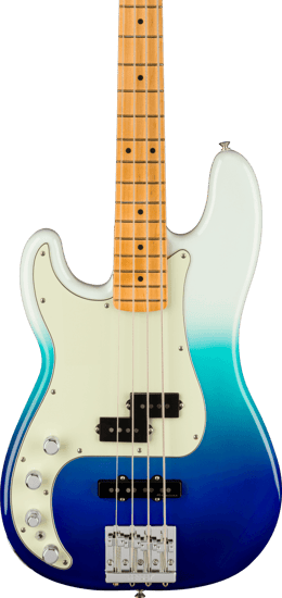 Fender Player Plus Active Precision Bass, Belair Blue, Left Handed