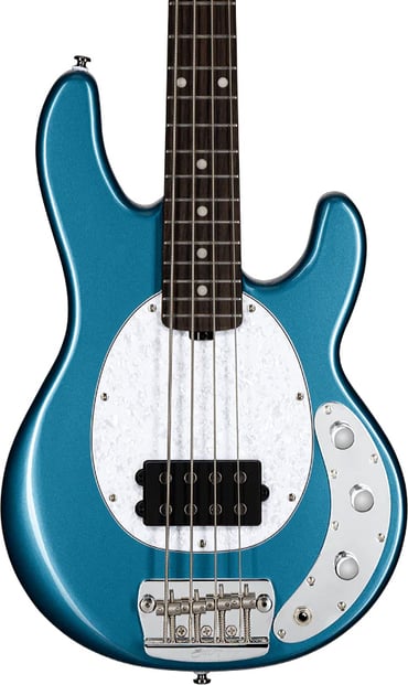 Sterling StringRay Short-Scale Bass Toluca Blue 1