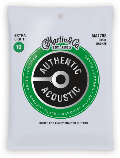 Martin MA170S Authentic Acoustic Marquis Silked 80/20 Bronze, Extra Light, 10-47
