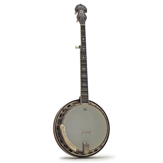 Ozark 2115G 5 String Banjo, Bronze Engraved