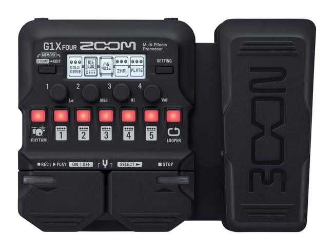Zoom G1 Four Guitar Multi Effects Pedal, Main