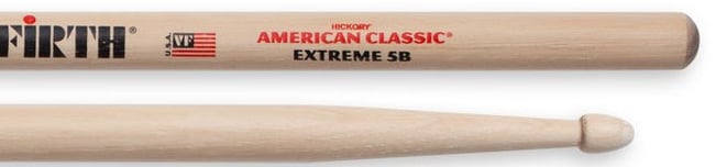 Extreme 5B Wood Tip Drumsticks