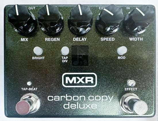 MXR M292 Carbon Copy Deluxe Delay Modulation Pedal, Second-Hand