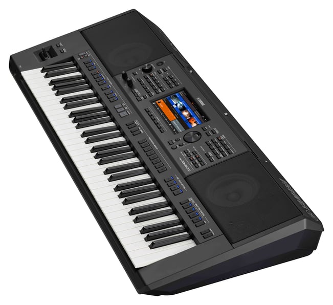 Yamaha PSR-SX900 Digital Keyboard, side angle