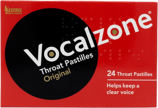 Vocalzone Throat Pastilles, Original
