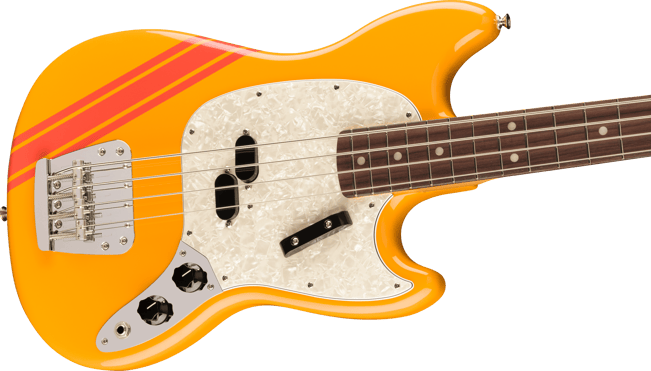 Fender Vintera II Mustang Bass Orange Tilt 1
