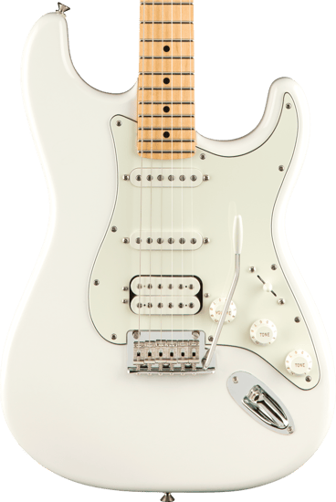 Fender Player Stratocaster HSS Polar White Maple Neck