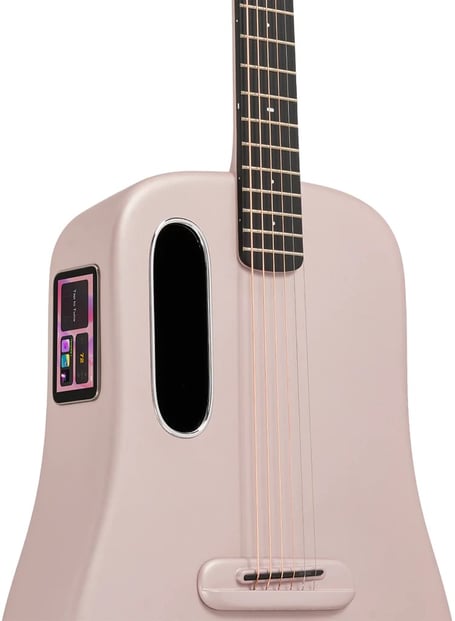 Lava ME 3 Electro Acoustic Guitar, Pink