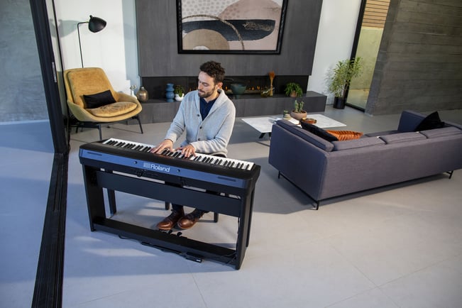 Roland FP-90X Digital Piano Black Lifestyle 2