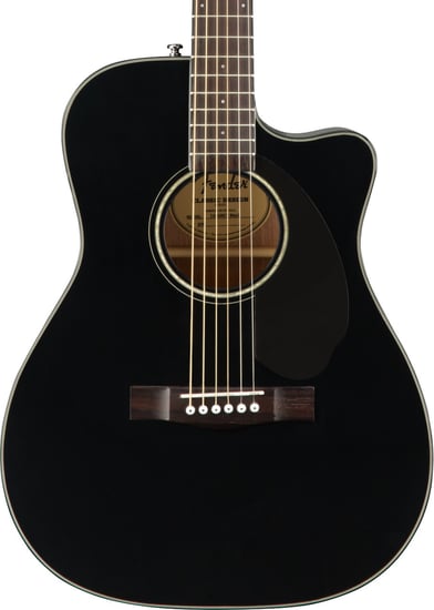 Fender CC-60SCE Concert Electro Acoustic, Black