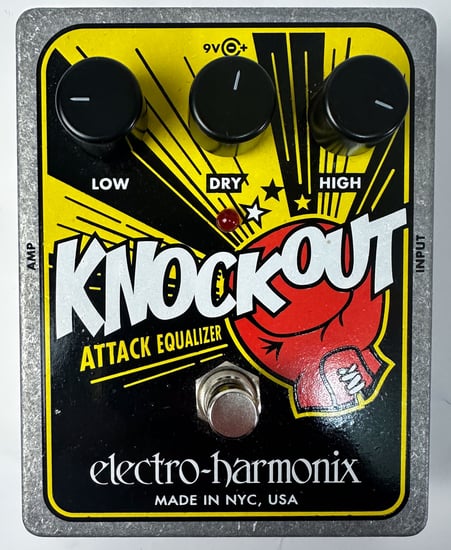 Electro-Harmonix Knockout Attack Equalizer Pedal, Second-Hand