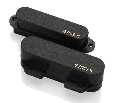 EMG TX-SET Tele Style Active Pickup Set, Ivory