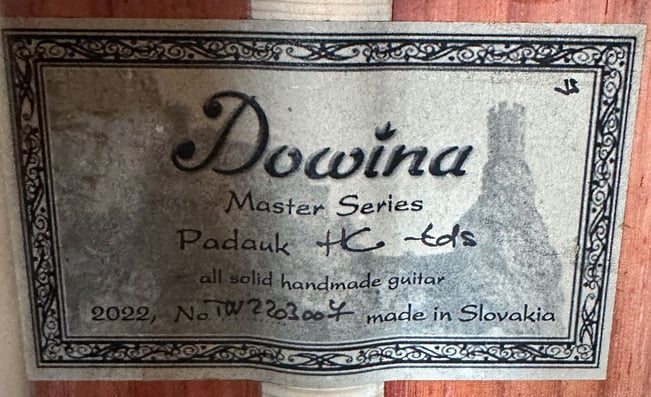 Dowina Master Series Padauk 